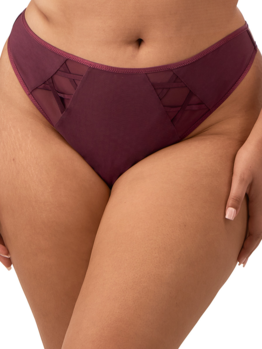 Elomi Sachi tanga EL4367 Cabernet