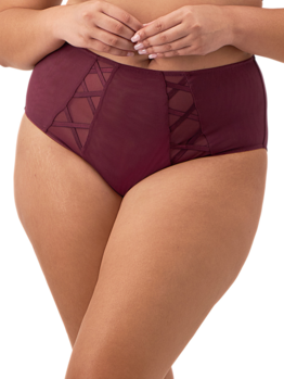 Elomi Sachi V-kalhotky EL4366 Cabernet
