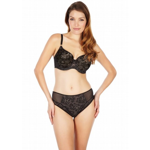 Panache Idina moulded black and nude ♥ Spravna podprsenka