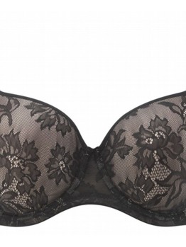 Panache Idina Moulded Black-Nude 