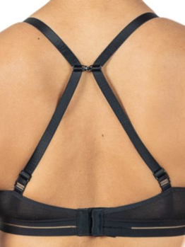 Royce Lingerie Posie Comfort bez kostic 8031 Black