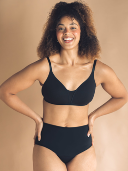 Royce Lingerie Posie Comfort bez kostic 8031 Black