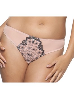 Curvy Kate Dare tanga blush-black 