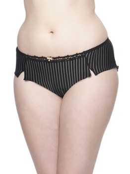 Kalhotky šortky Curvy Kate Ritzy black almond