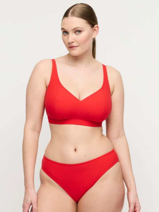Plavky PrimaDonna Swim Aswan top 4012415 Fiesta Red