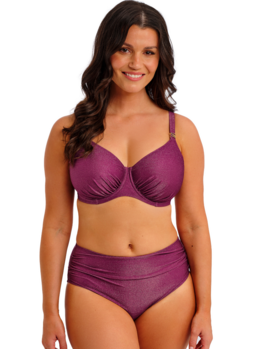 Plavky Fantasie Paros Coast full cup FS506101 Berry Shimmer