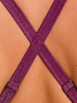 Plavky Fantasie Paros Coast plunge FS506102 Berry Shimmer