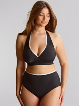 Plavky Panache Ric Rac Sofia bez kostic SW1954 Black