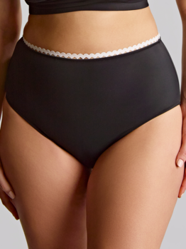 Plavky Panache Ric Rac V-kalhotky SW1755B Black
