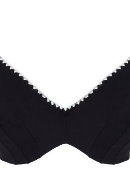 Plavky Panache Aurora Jennifer plunge SW2024B Black/White