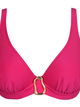 Plavky PrimaDonna Swim Uvita plunge 4013519 Deep Magenta