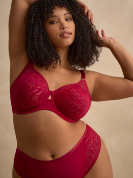 Sculptresse Sophia full cup 11195 Raspberry
