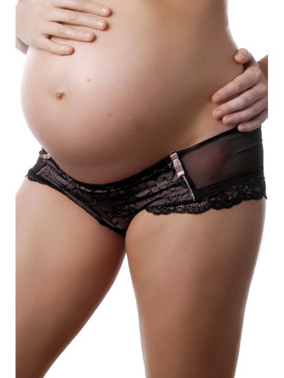 HotMilk Chic Pink-Black kalhotky 