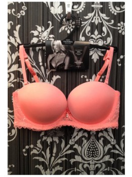 Very Victoria Silvstedt Charisma Coral Bandeau Push-up