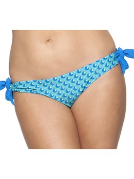 Plavky CK Marina Aqua Tie Brief 