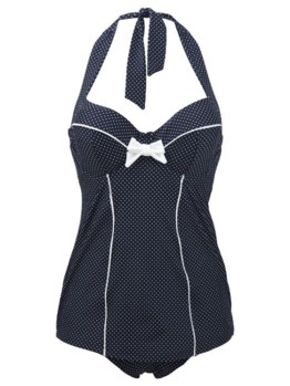 Plavky Panache Britt Navy Swimsuit