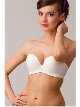 Ewa Michalak Strapless mléčný