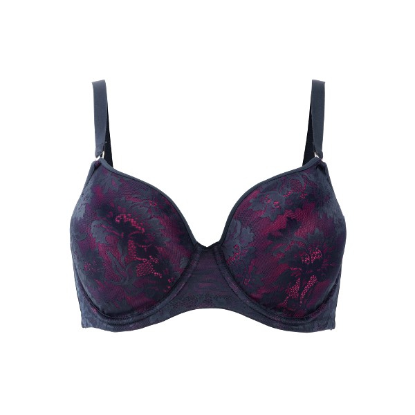 Panache Idina Moulded Navy-Pink ♥ Spravna podprsenka