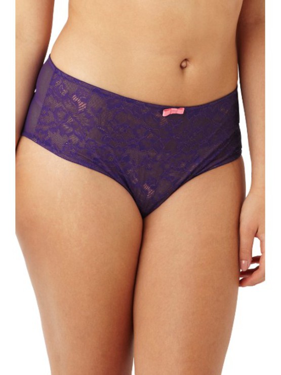 Sculptresse Pure Lace Purple brief 