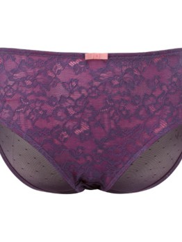 Sculptresse Pure Lace Purple brief 