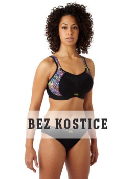 Panache Sport Geo print bez kostic podprsenka