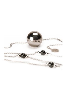 Mexická bola Lisse Plaqué argent Pierres