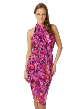 Plavky Panache Savannah Floral Sarong