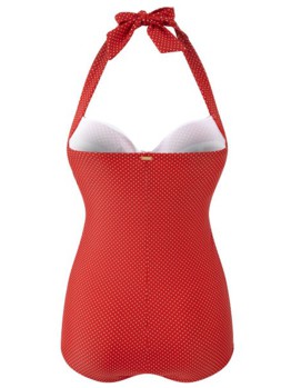 Plavky Panache Britt Red Swimsuit