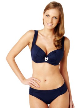 Plavky Panache Annalise Navy Top