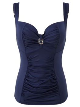 Plavky Panache Annalise Navy Tank